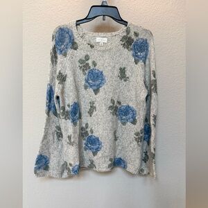 Lucky Brand Gray Knit Sweater